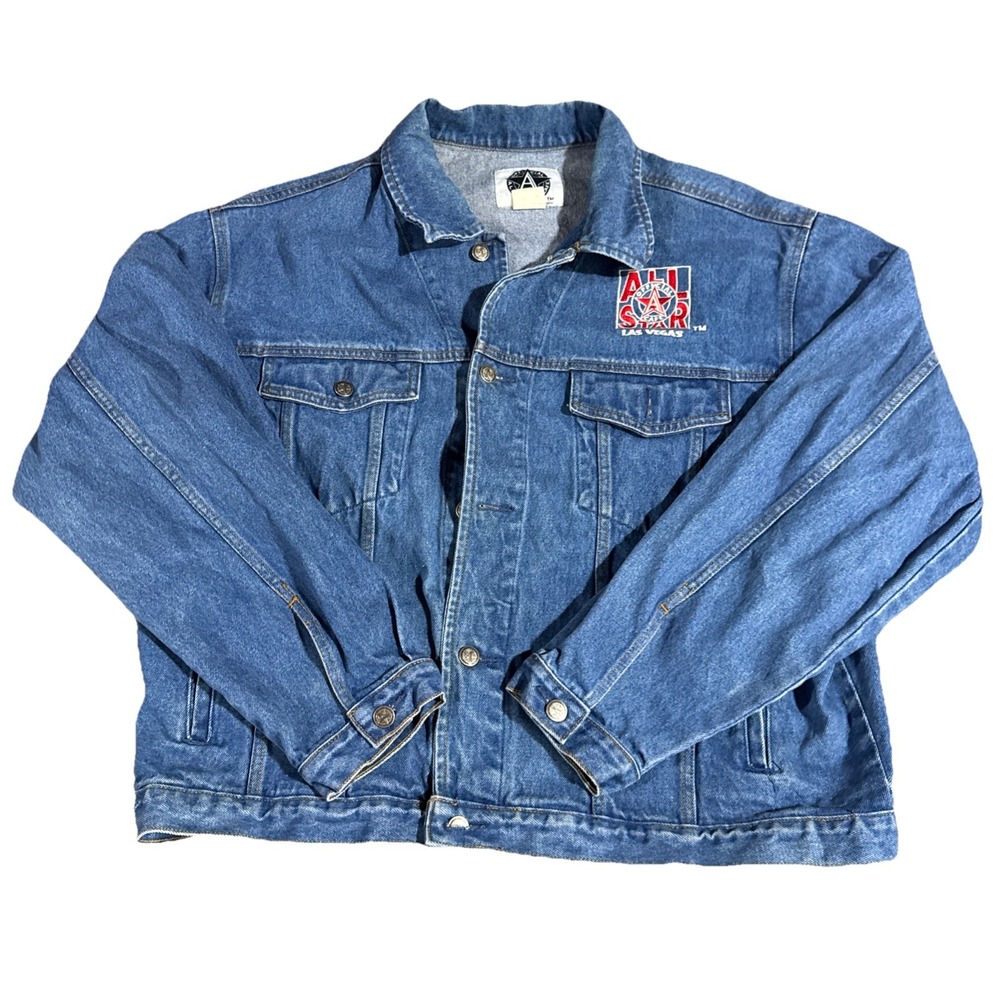 All Star Cafe Vegas Denim Jacket Xl - Picture 1 of 5